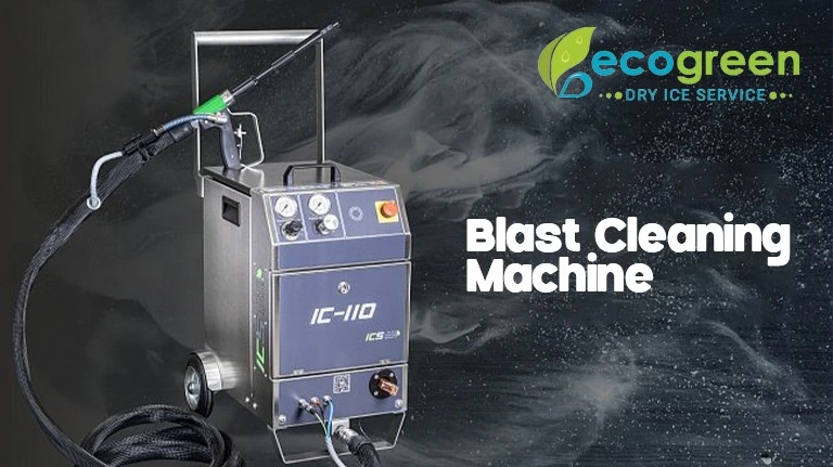 Blast cleaning machine